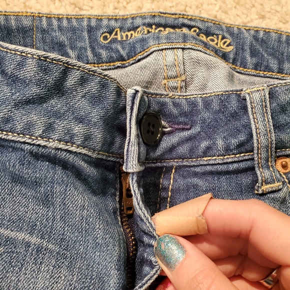 3for$25 American Eagle Skinny 77 jeans w/ stretch - Picture 2 of 4